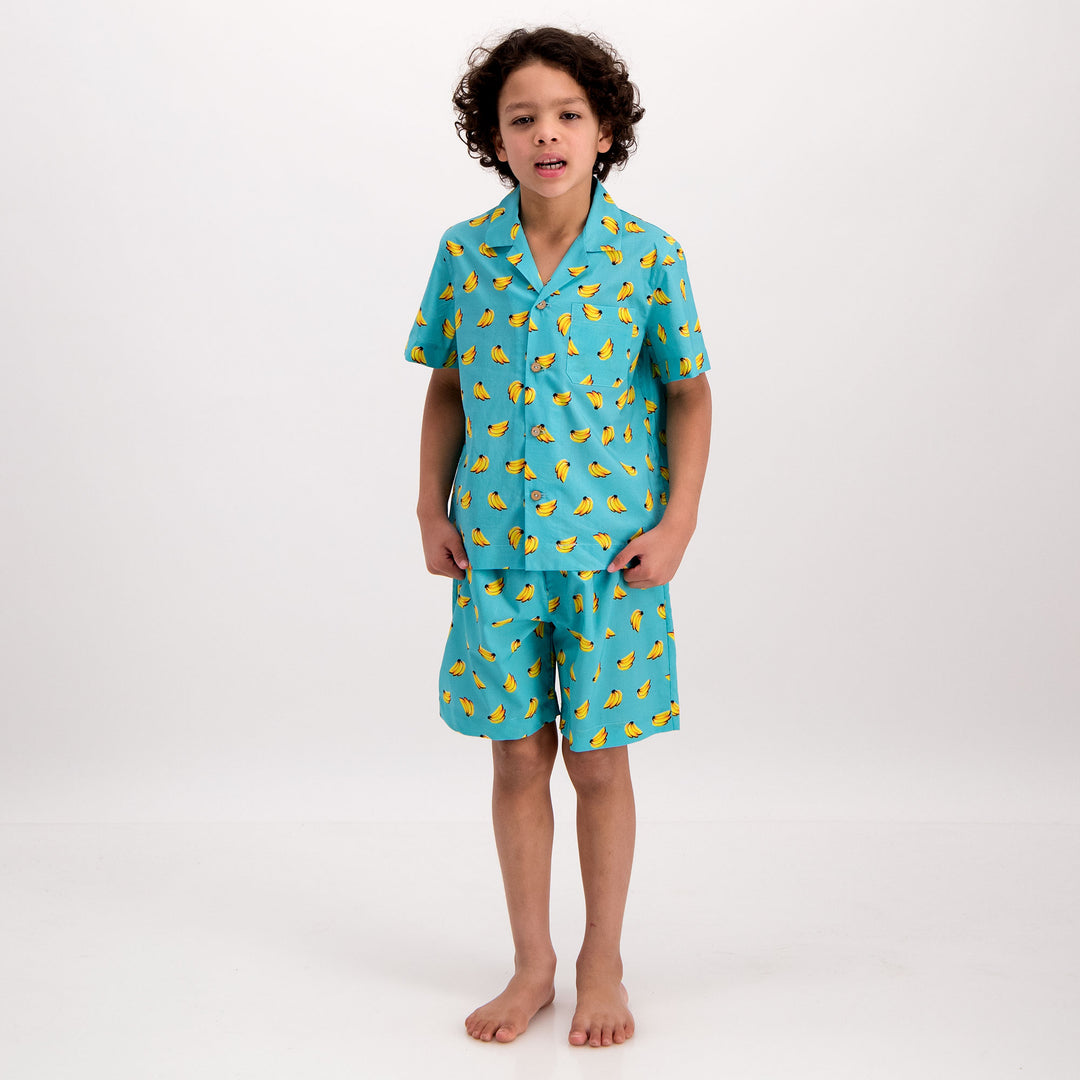 Boys Short Pyjamas - Woodstock Laundry