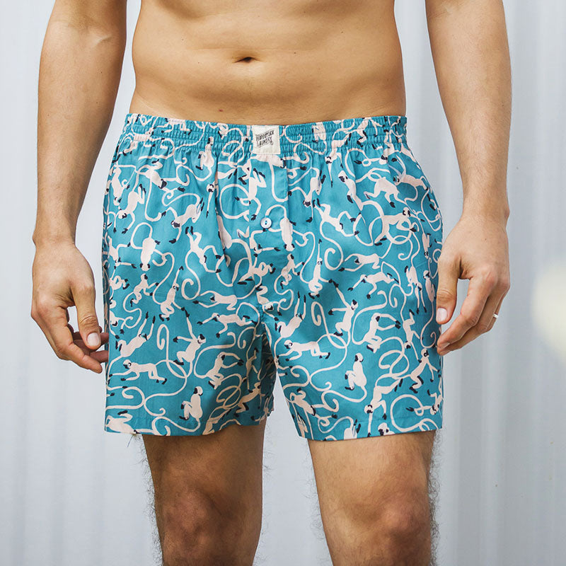 Mens 100% Cotton Boxer Shorts - Woodstock Laundry SA