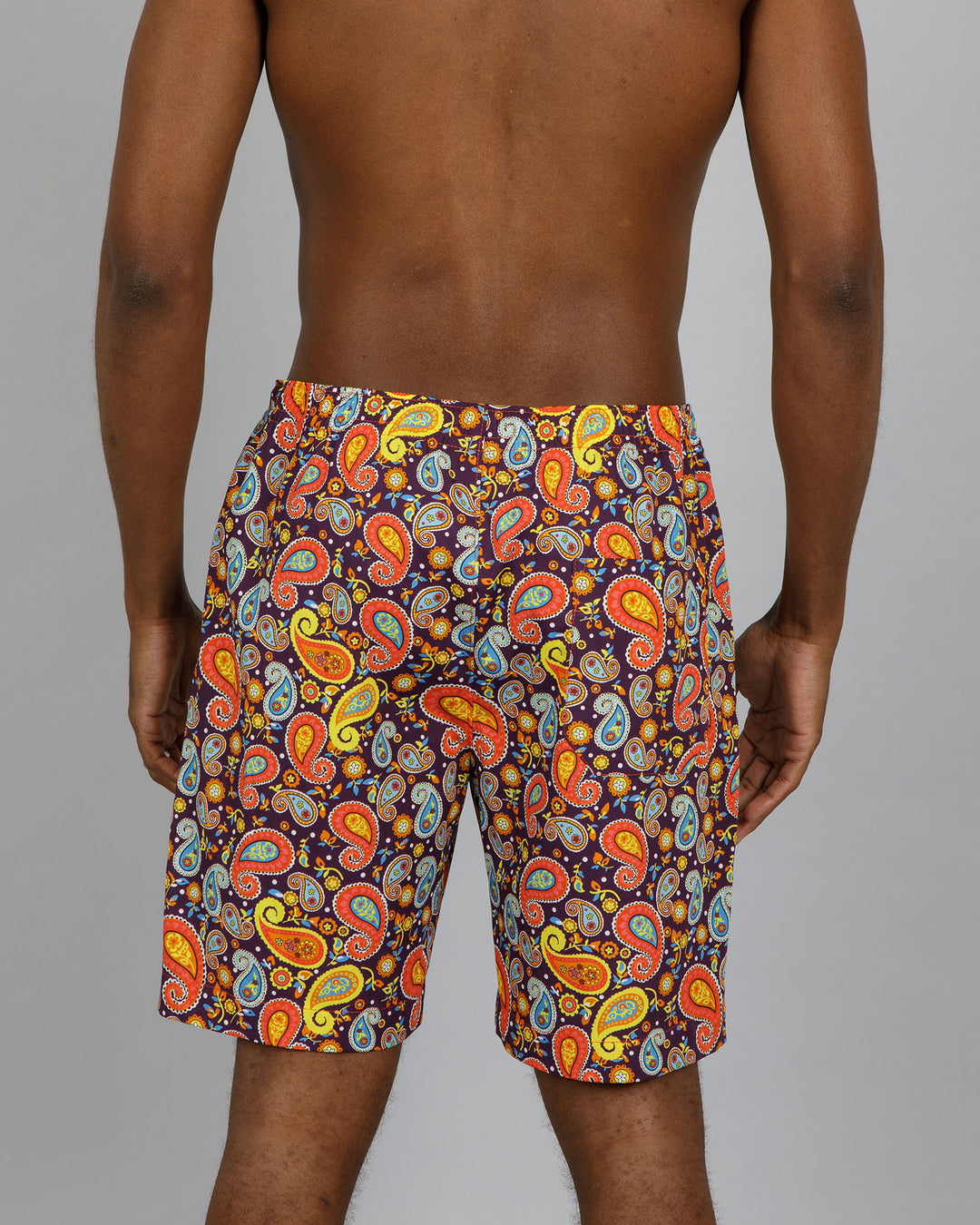 Mens Lounge Shorts Sgt Peppers Back - Woodstock Laundry
