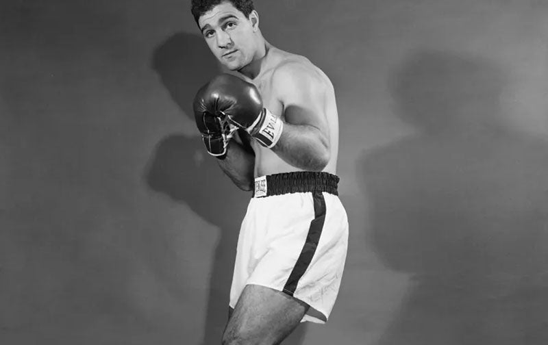 Rocky Marciano in his boxer shorts