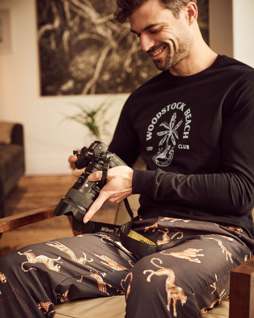 Mens Long-Sleeve T-shirt - Woodstock Laundry