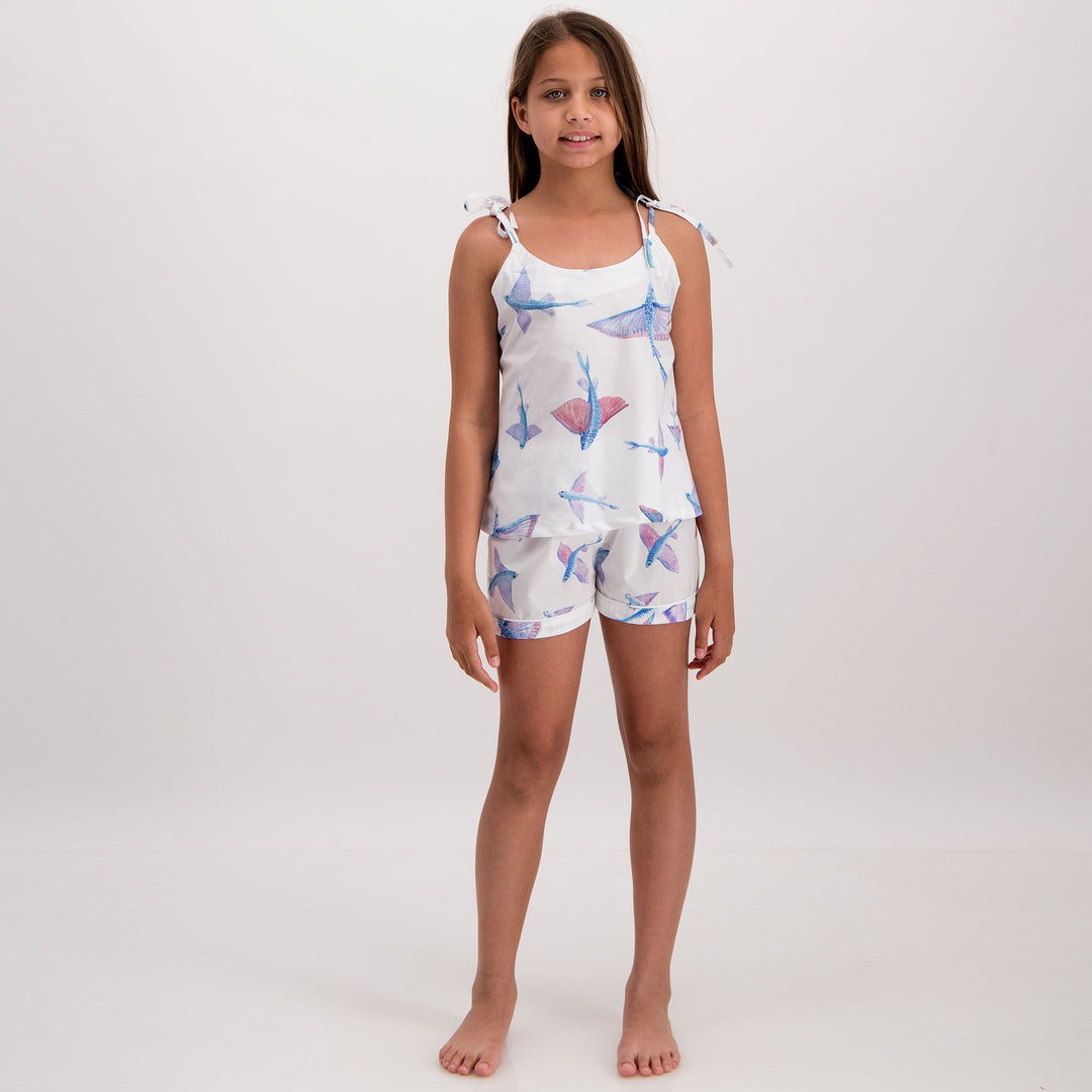 Girls Camisole Pyjamas - Woodstock Laundry