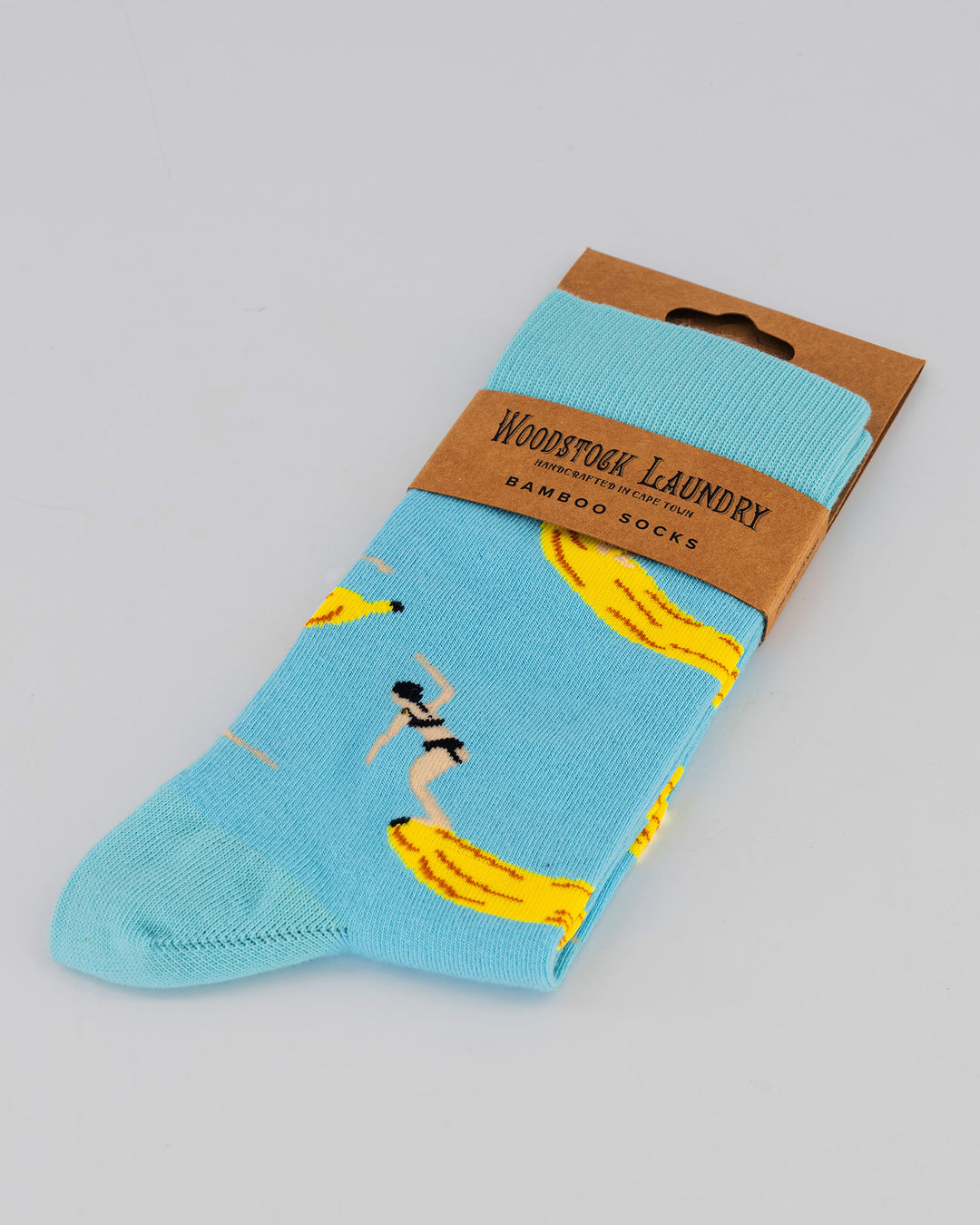 Socks Banana Boards Packaging - Woodstock Laundry