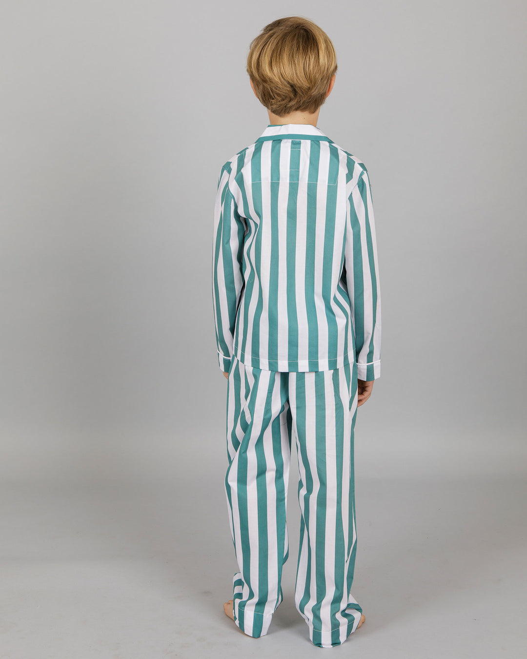 Boys Long Pyjamas Cape Cod Back - Woodstock Laundry