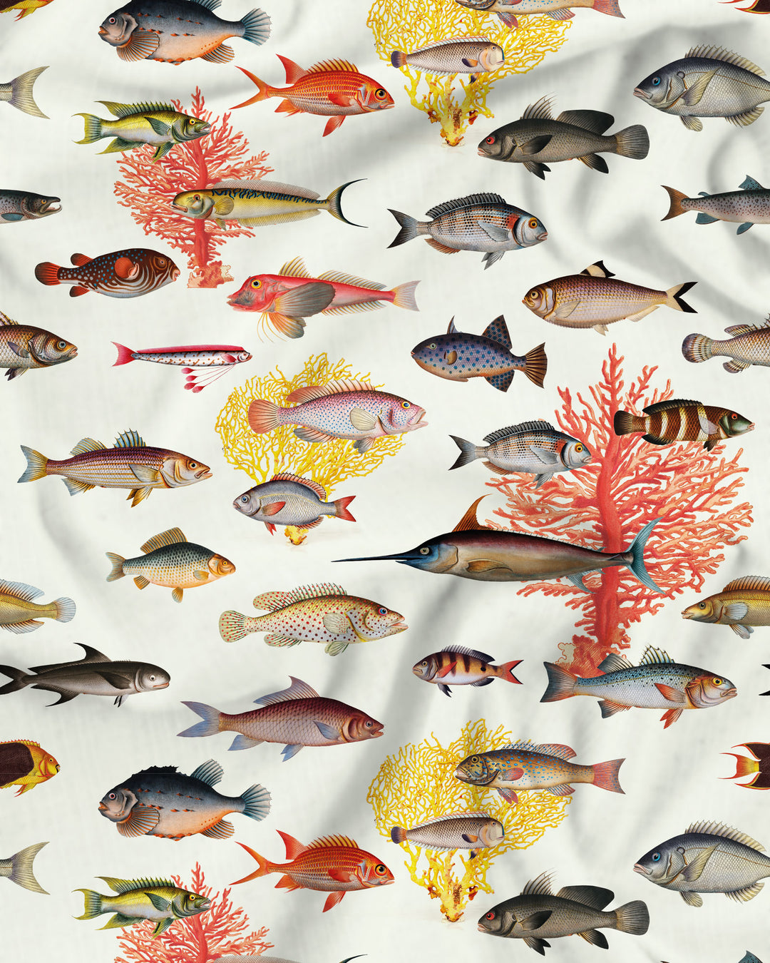 Fish Pattern Detail - Woodstock Laundry
