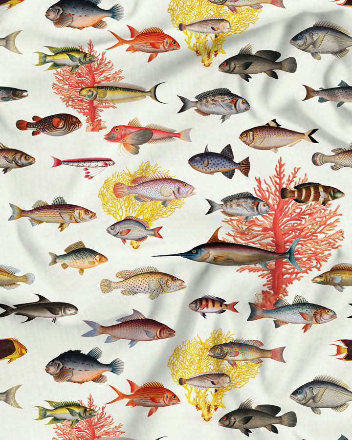 Fish Pattern Detail - Woodstock Laundry