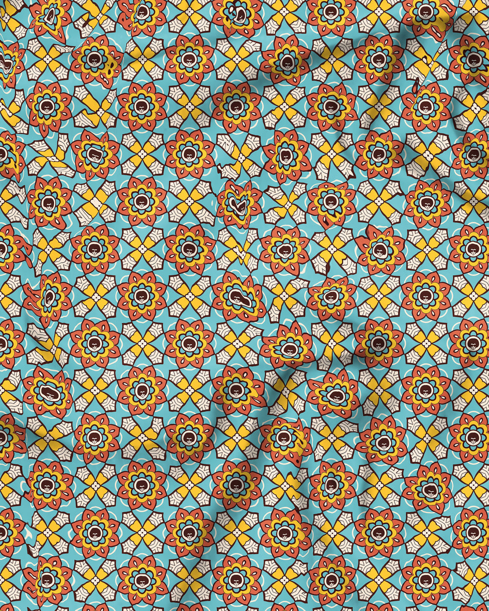 Funky Disco Pattern Detail - Woodstock Laundry