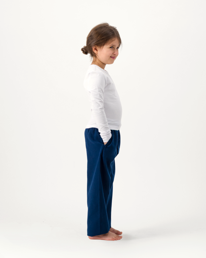 Kids Lounge Pants - Plain Dark Navy