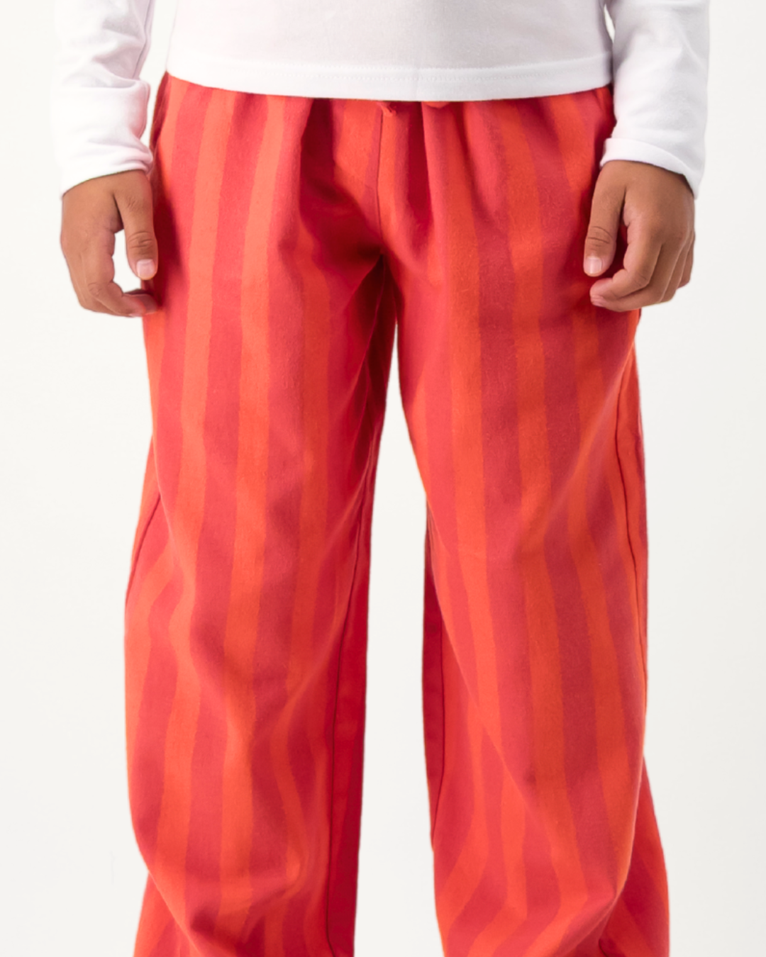 Kids Lounge Pants - Yoko Reds