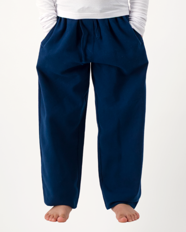 Kids Lounge Pants - Plain Dark Navy