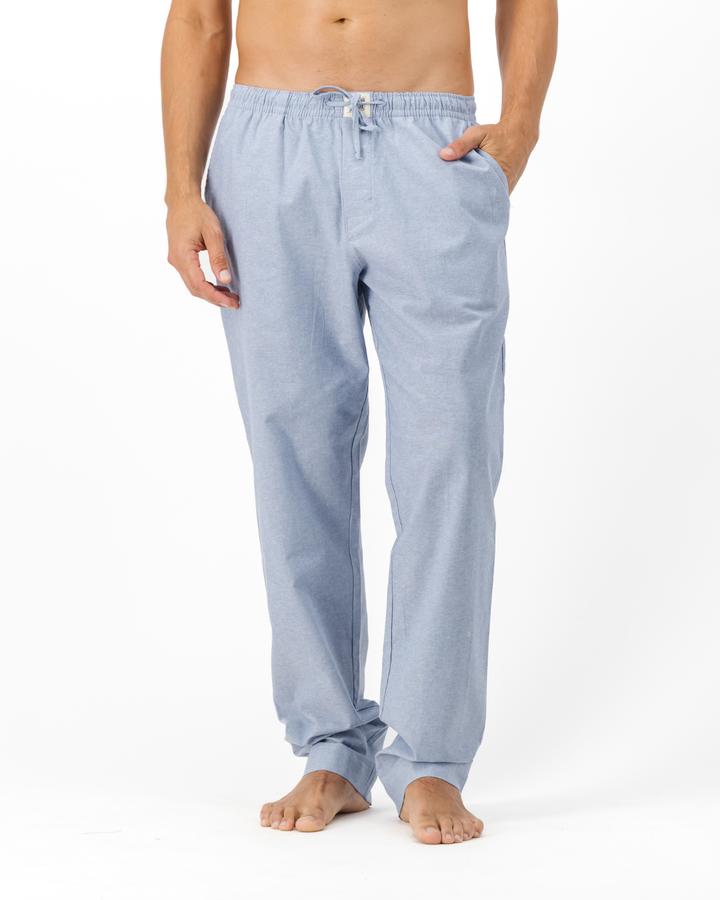 Mens Lounge Pants - Light Blue