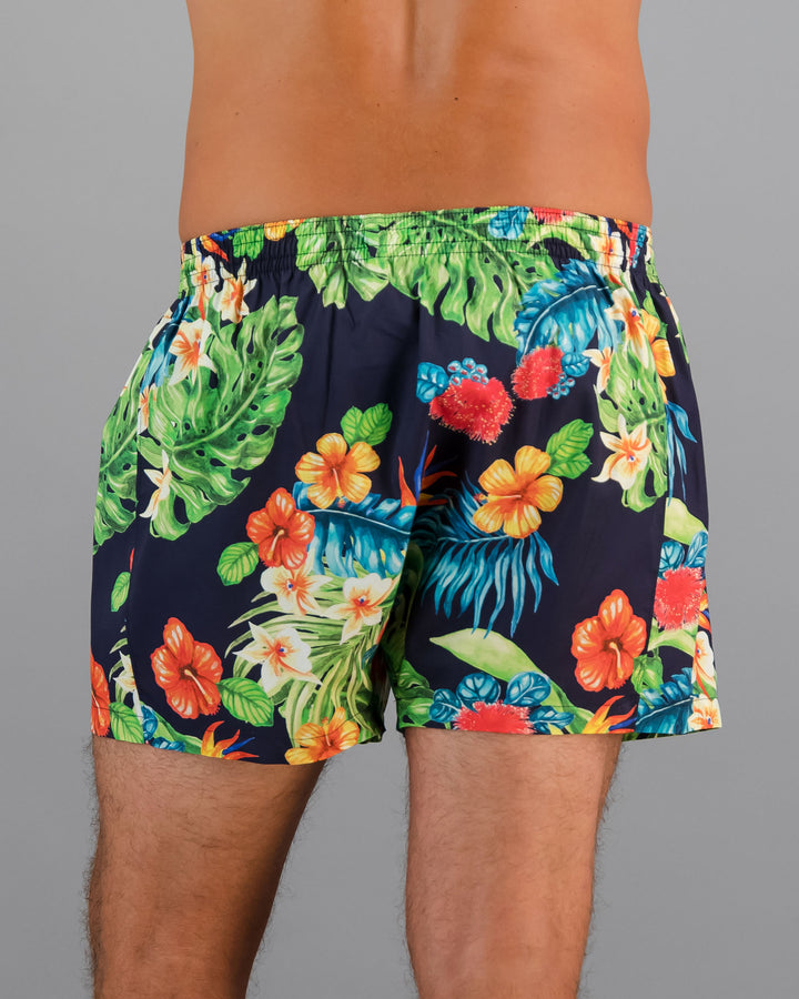 Mens Boxer Shorts - Magnum on Navy