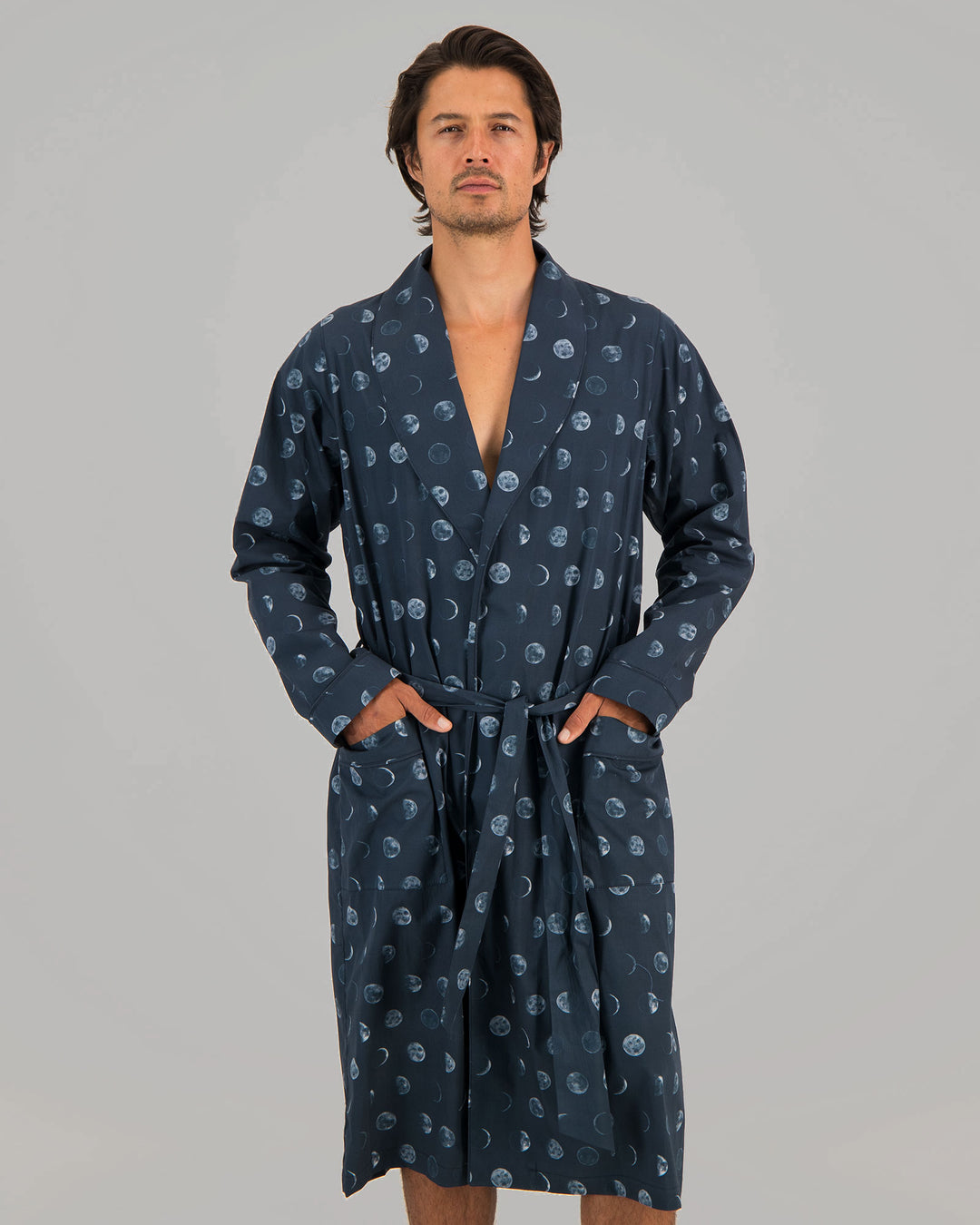 Mens Gown Moons Front - Woodstock Laundry