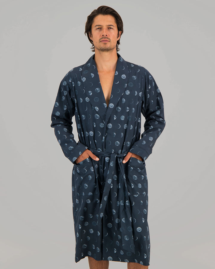 Mens Gown Moons Front - Woodstock Laundry