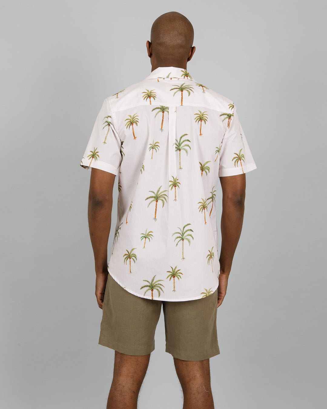 Mens Holiday Shirt - Palm Beach Back - Woodstock Laundry