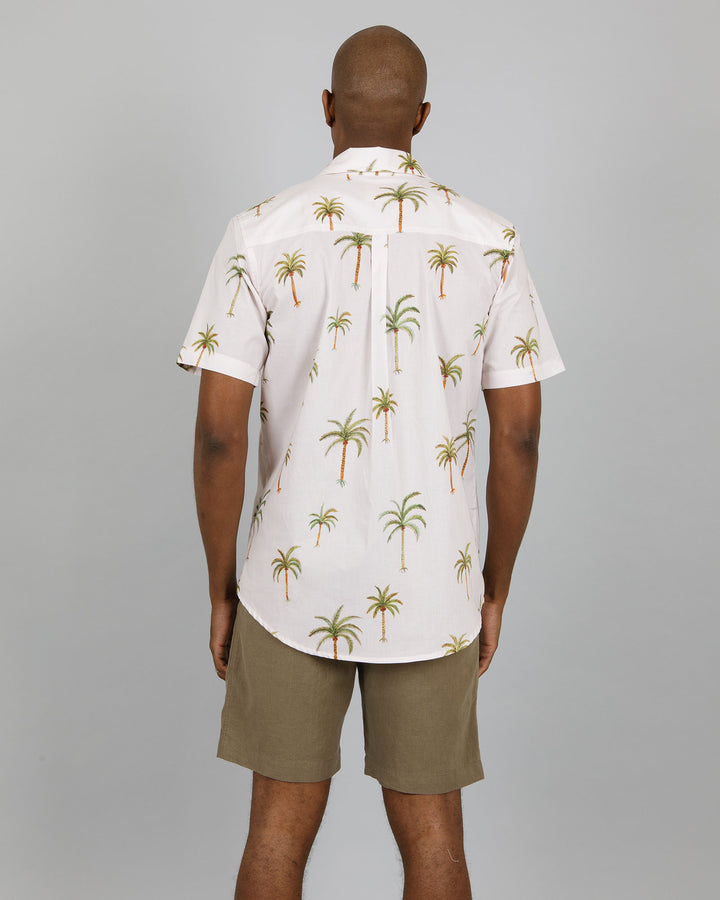 Mens Holiday Shirt - Palm Beach Back - Woodstock Laundry