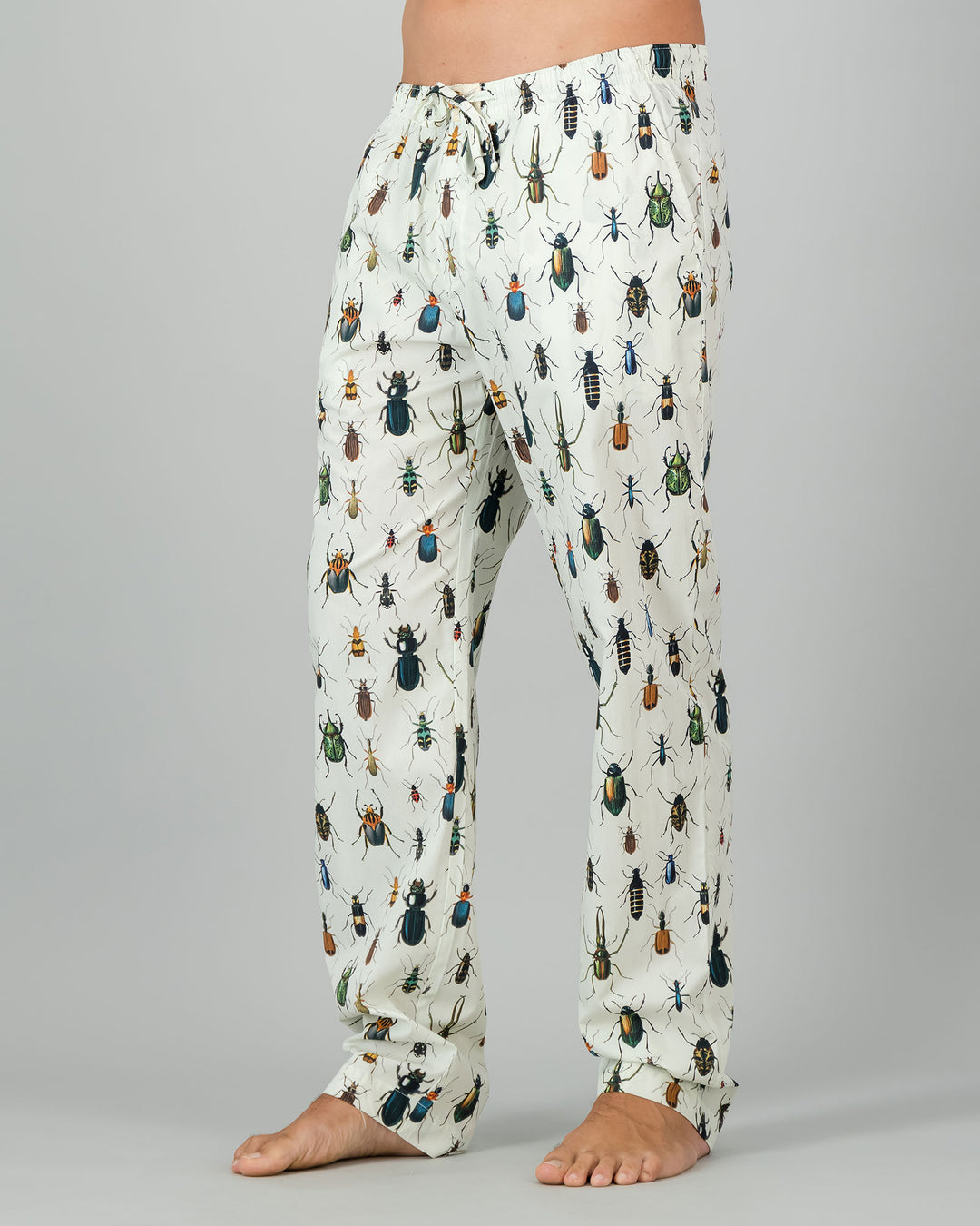 Mens Lounge Pants - Beetlemania Side - Woodstock Laundry