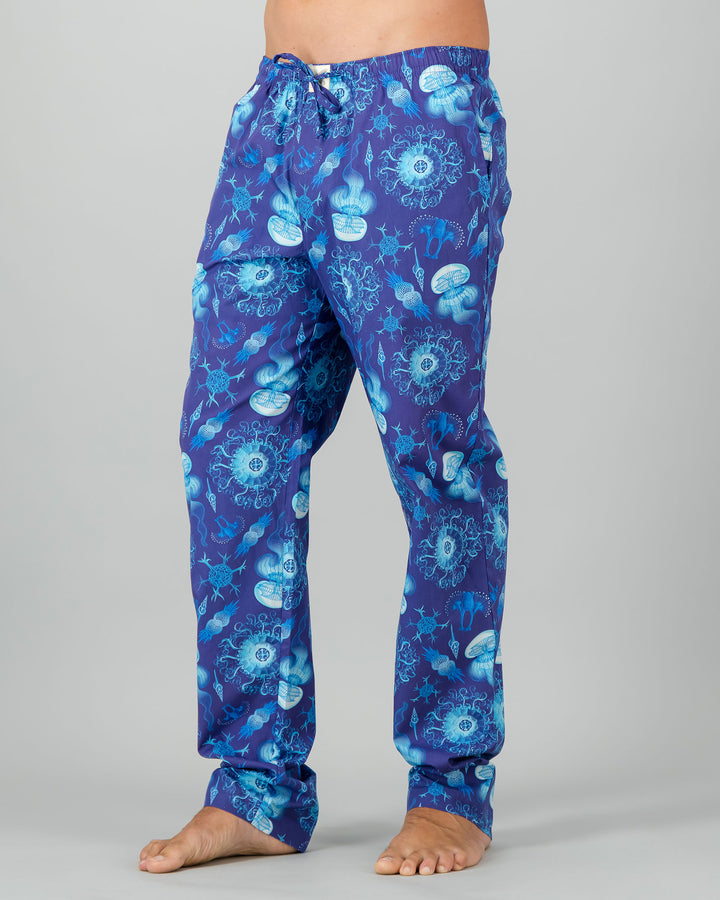 Mens Lounge Pants - Haeckel Side - Woodstock Laundry