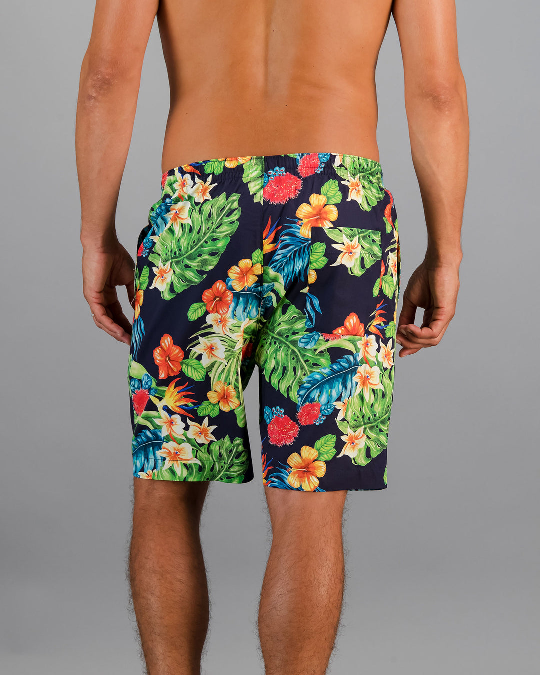 Mens Lounge Shorts Magnum Back - Woodstock Laundry