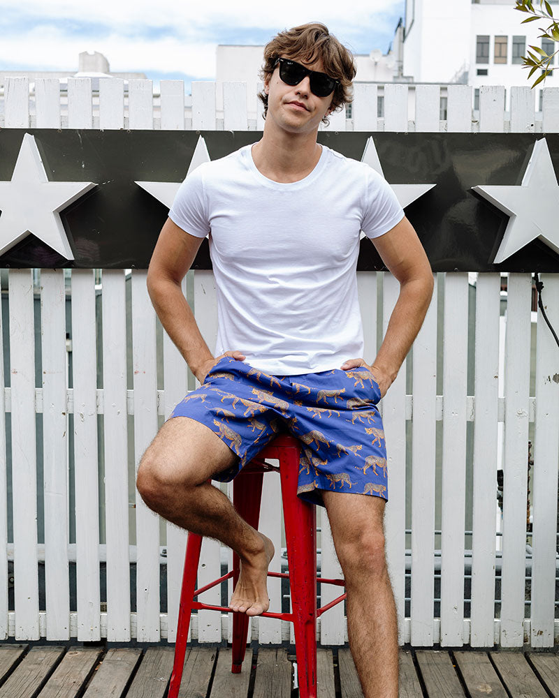 Mens Lounge Shorts and T-shirt