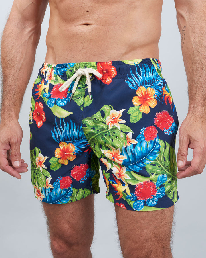 Mens Swim Shorts Magnum Front - Woodstock Laundry