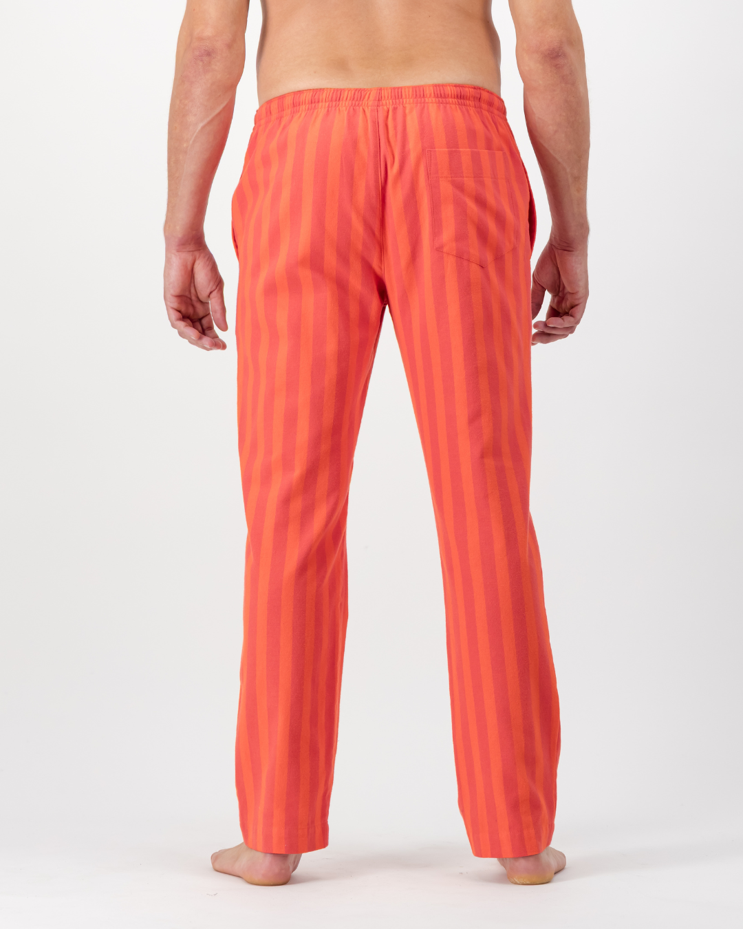 Mens Flannel Lounge Pants - Yoko Reds