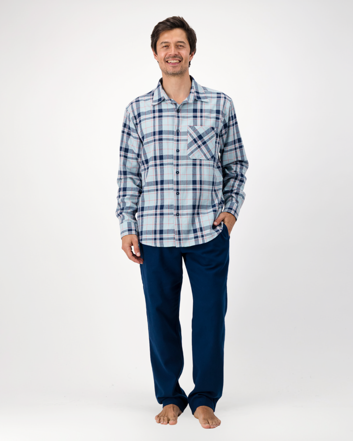 Mens Lounge Pants - Plain Dark Navy