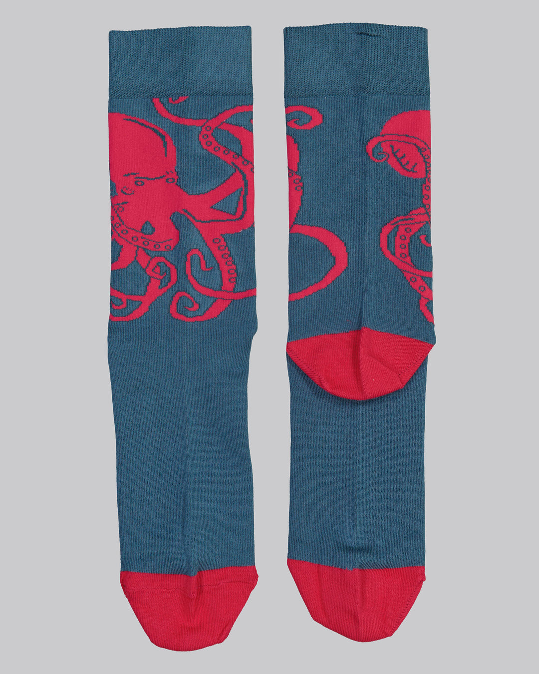 Socks Octopus Pink Flat - Woodstock Laundry
