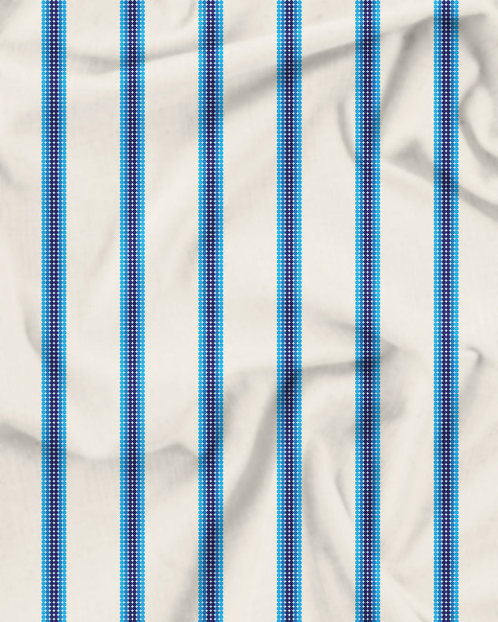 Retro Stripes Pattern Detail - Woodstock Laundry