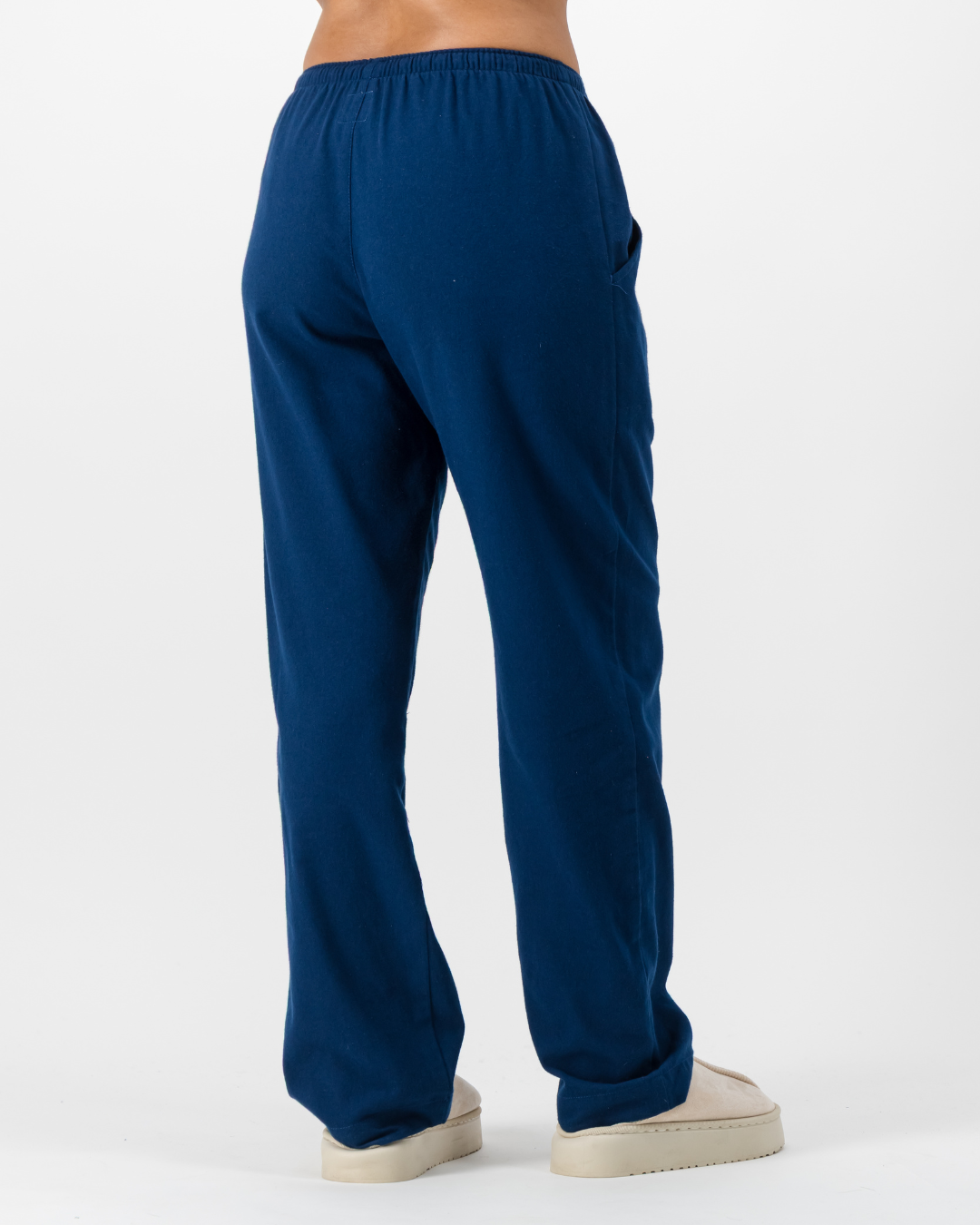 Womens Lounge Pants - Plain Dark Navy