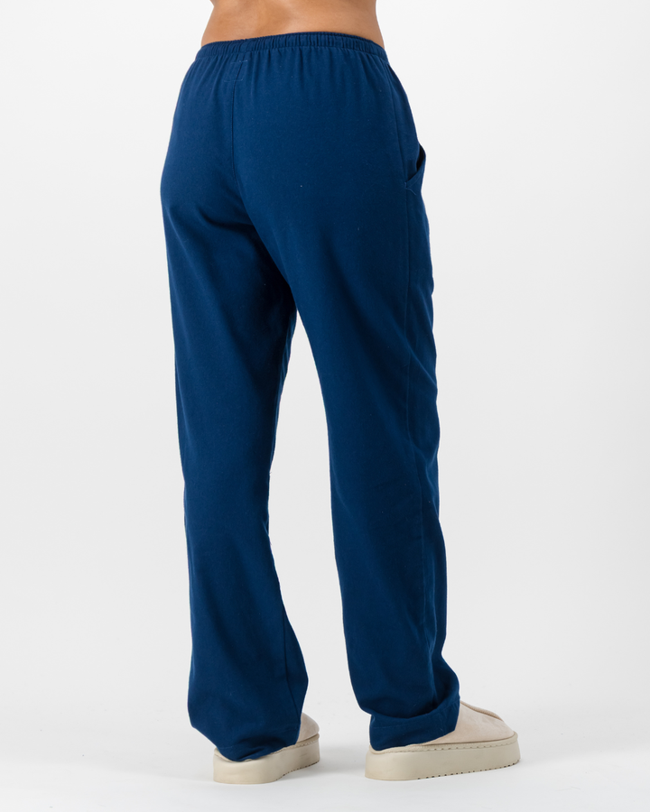 Womens Lounge Pants - Plain Dark Navy