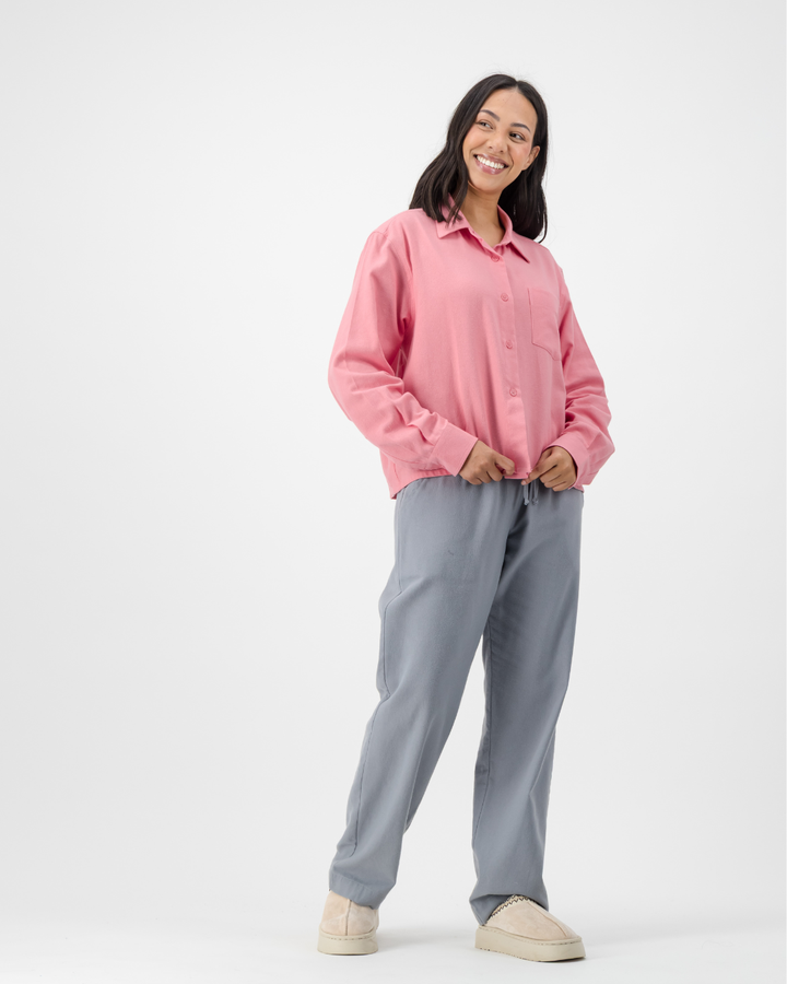 Womens Lounge Pants - Plain Grey
