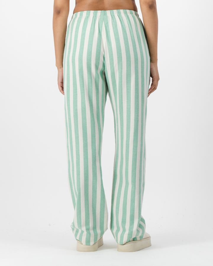 Womens Lounge Pants - Yoko Stone on Green