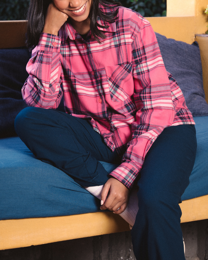 Womens Lounge Pants - Plain Dark Navy