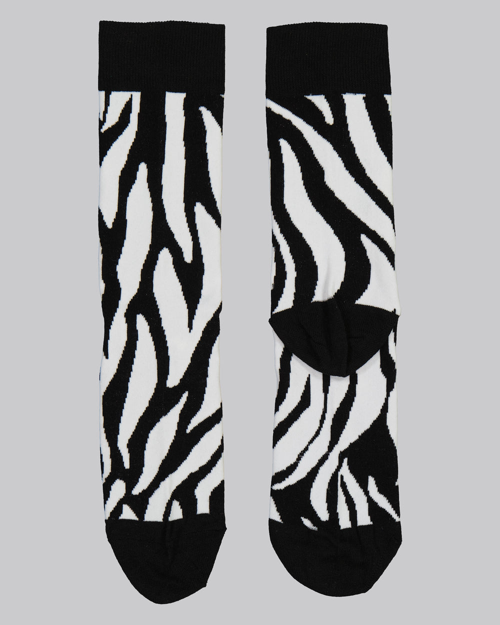 Zebra Socks Flat - Woodstock Laundry