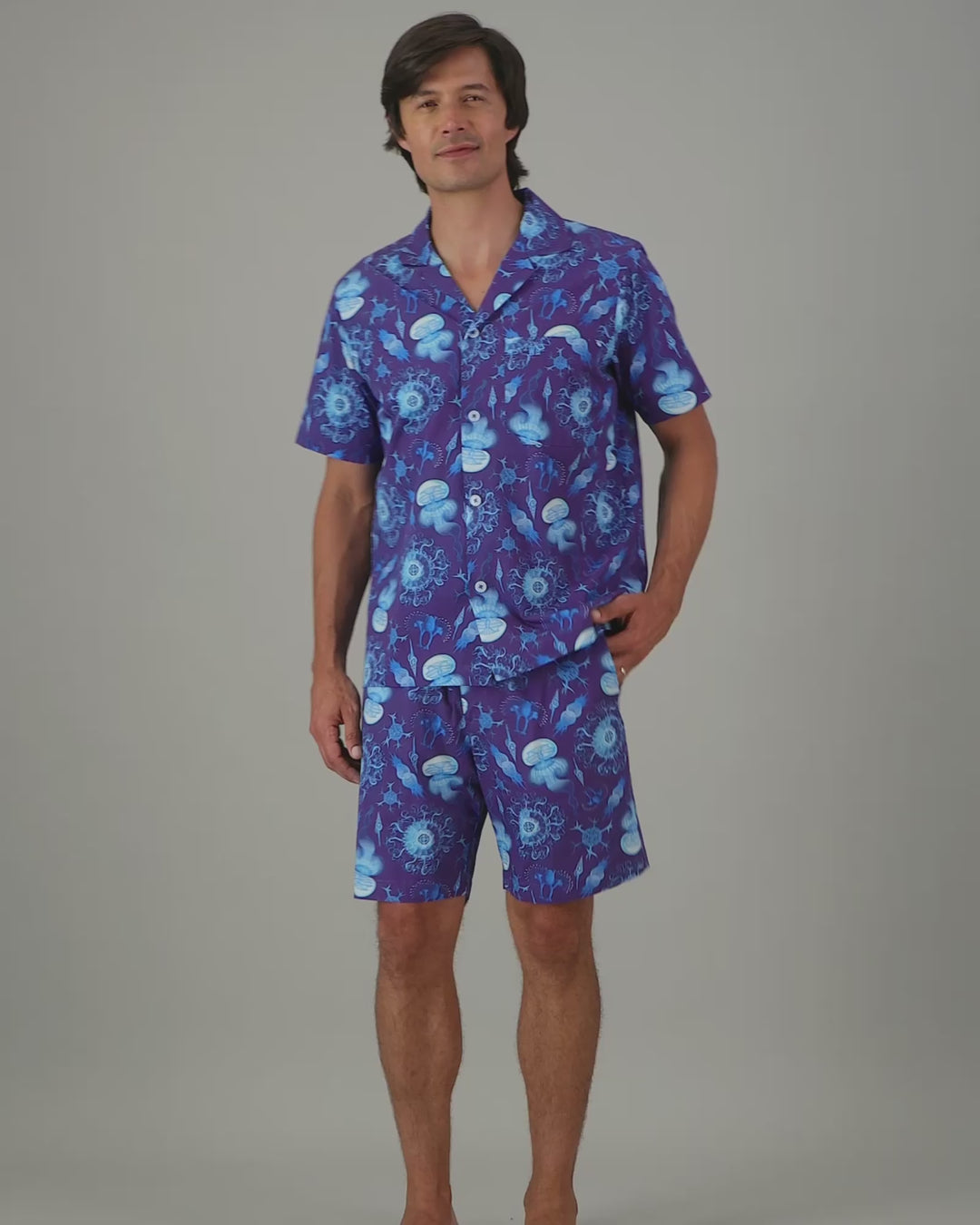Mens Short Pyjamas - Haeckel Video - Woodstock Laundry