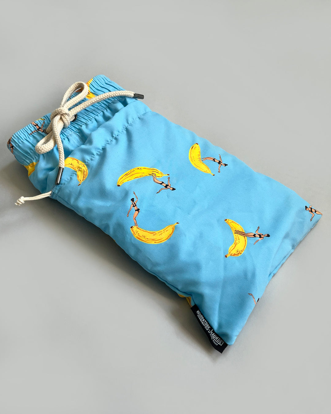 Mens Swim Shorts Banana Boards Bag - Woodstock Laundry