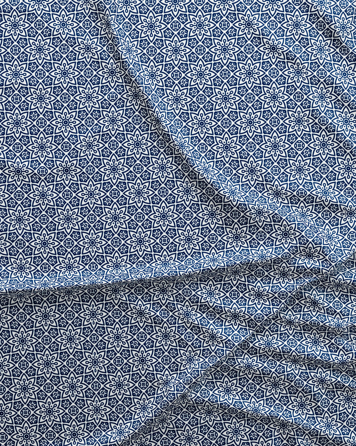 Albert Flower Pattern Detail - Woodstock Laundry SA