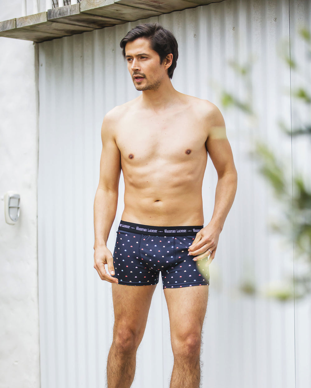 Mens Boxer Briefs P-Ghost Lifestyle - Woodstock Laundry