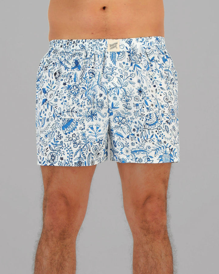 Mens Boxer Shorts Chandler Front - Woodstock Laundry