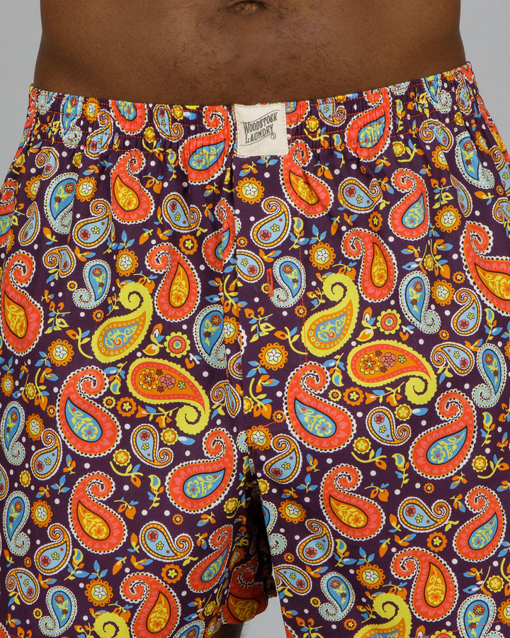 Mens Boxer Shorts Sgt Peppers Close - Woodstock Laundry