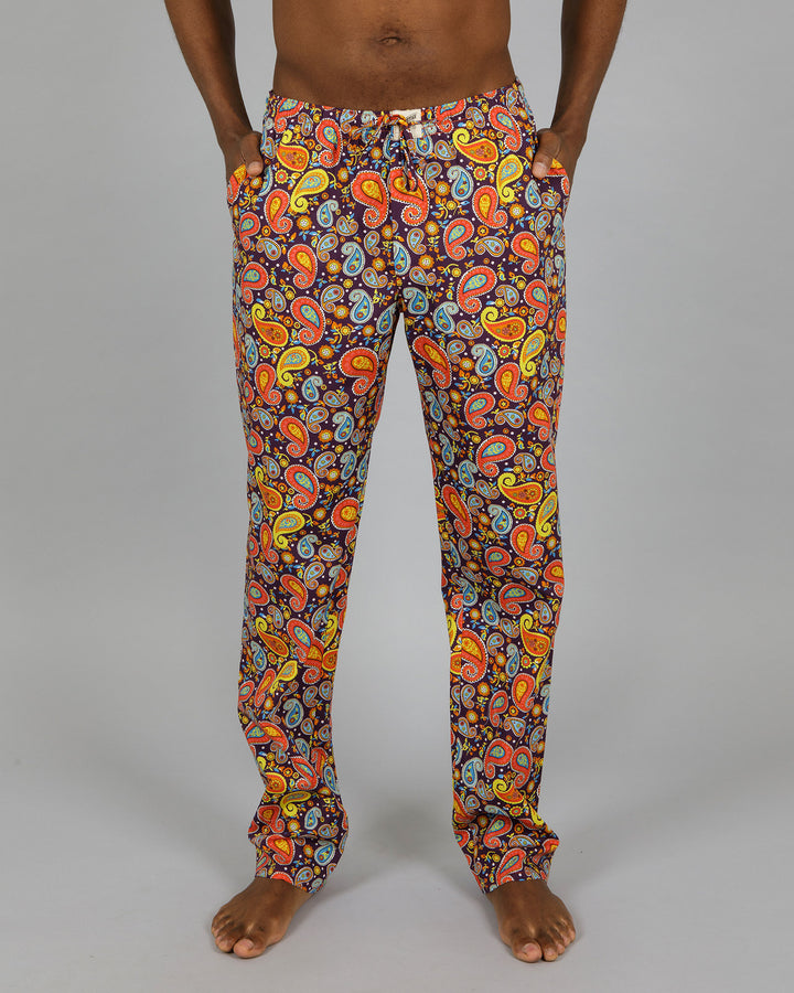 Mens Lounge Pants Sgt Peppers Front - Woodstock Laundry