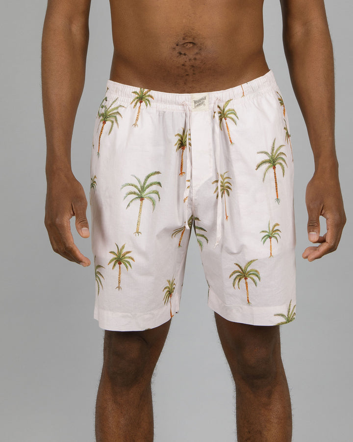 Mens Lounge Shorts Palm Beach Front - Woodstock Laundry