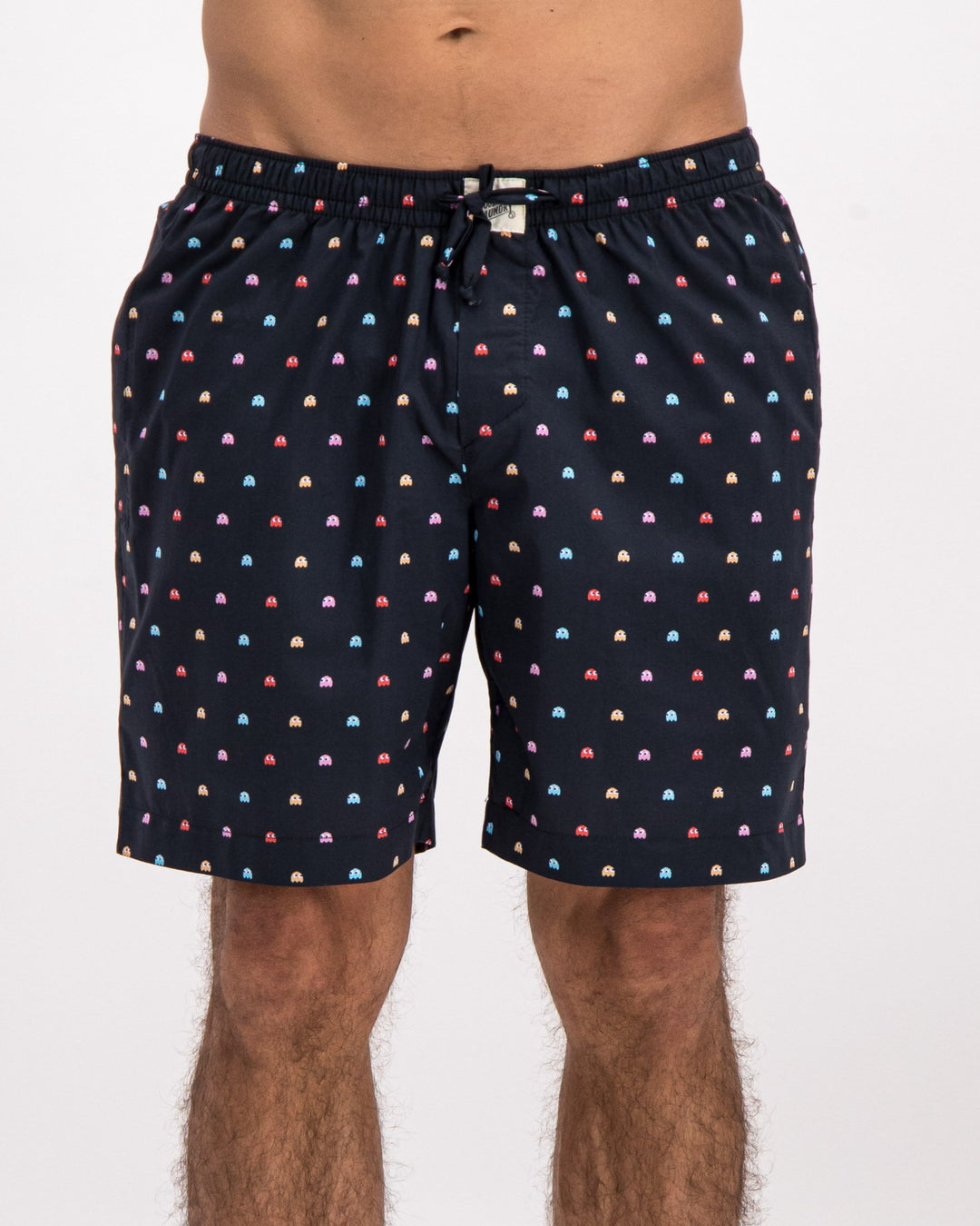 Mens Lounge Shorts P-Ghost Front - Woodstock Laundry SA