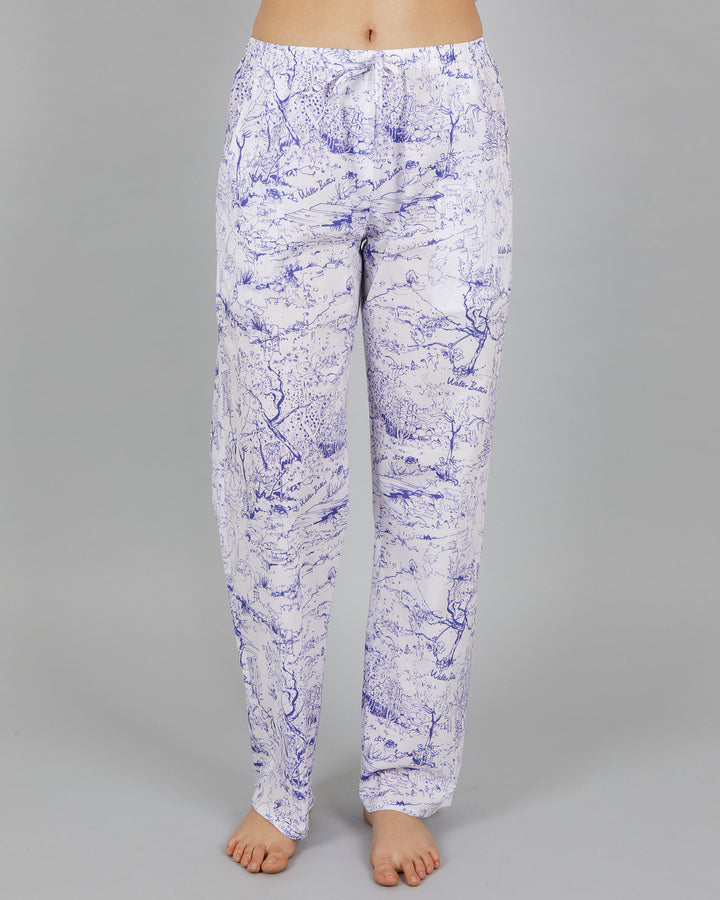 Womens Lounge Pants Willow Front - Woodstock Laundry